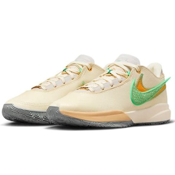 Nike LeBron 20 XX FAMU From Tally to the World Coconut Milk FN8263-100 size 10.5